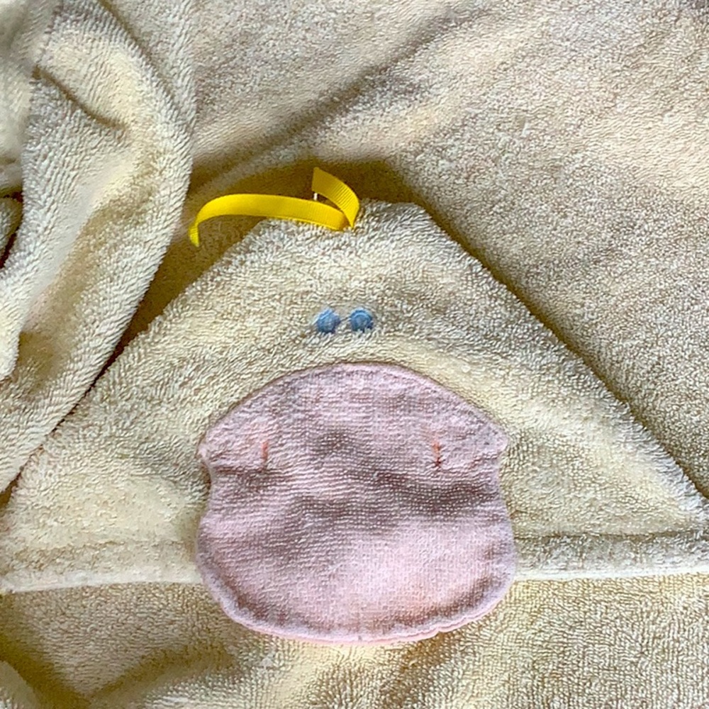 children’s ducky bath towel